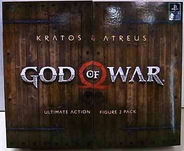 NECA GOD OF WAR 2018 7インチアクションフィギュア ULTIMATE KRATOS & ATREUS 2PACK パーツ外れ特価